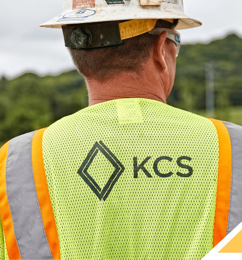 A KCS Building Contractor on site in Columbia TN
